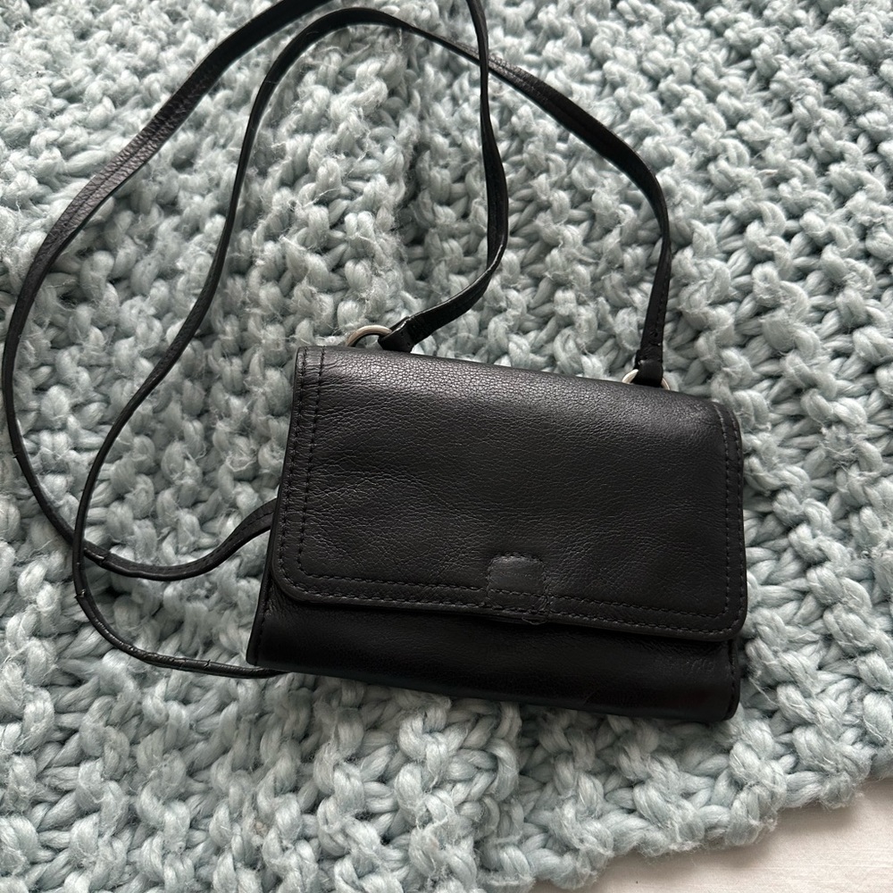 Small Coach Purse “Wallet On A String” In Black - image 1
